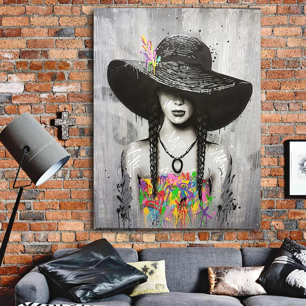 Banksy Art Portrait Pictures Canvas Painting Figure Wall Art Graffiti Abstract Women Pop Posters and Prints for Home Decor
Banksy Art Portrait Pictures Canvas Painting Figure Wall Art Graffiti Abstract Women Pop Posters and Prints for Home Decor
