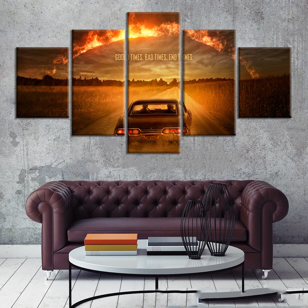 No Framed 5 Pcs TV Drama Supernatura Posters HD Canvas Wall Art Pictures Decoration Accessories Living Room Home Decor Paintings
No Framed 5 Pcs TV Drama Supernatura Posters HD Canvas Wall Art Pictures Decoration Accessories Living Room Home Decor Paintings