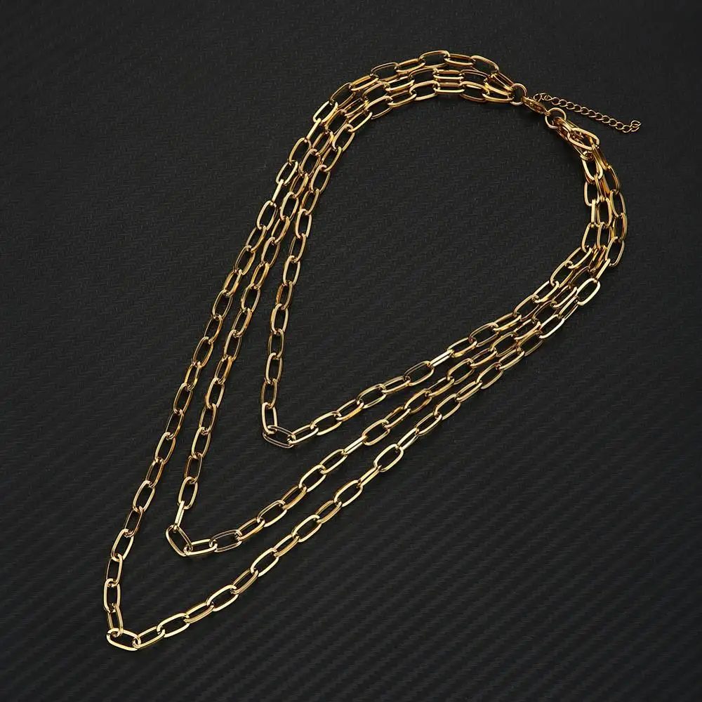 Stainless Steel Square Link Chain Necklace For Woman Men Width Chain Choker Collar Hip Hop Necklaces Jewelry
Stainless Steel Square Link Chain Necklace For Woman Men Width Chain Choker Collar Hip Hop Necklaces Jewelry