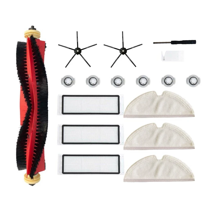 HOT!-Replacement Mop Cloths Rags Wheel Roller Main Brush HEPA Filter for Xiaomi Roborock S5 MAX S6 Pure S6 MaxV Spare Parts
HOT!-Replacement Mop Cloths Rags Wheel Roller Main Brush HEPA Filter for Xiaomi Roborock S5 MAX S6 Pure S6 MaxV Spare Parts