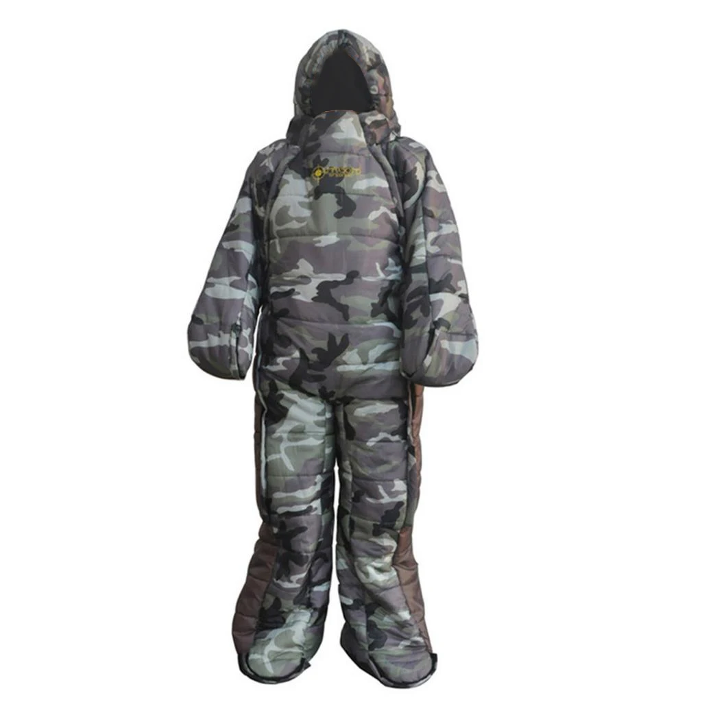 Portable Outdoor Camping Trip Full Body Wearable Sleeping Bag - Free Walker Design with Arms Legs - Easy Wear and Off Waterproof
Portable Outdoor Camping Trip Full Body Wearable Sleeping Bag - Free Walker Design with Arms Legs - Easy Wear and Off Waterproof