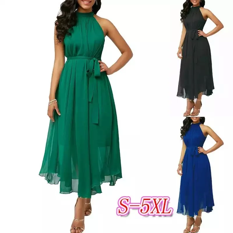 MD 2022 Spring Chiffon Dress Elegant Women Maxi Dresses Big Size 5XL Bandage Dress Boubou Woman Robe Bazin Riche Femme Clothes
MD 2022 Spring Chiffon Dress Elegant Women Maxi Dresses Big Size 5XL Bandage Dress Boubou Woman Robe Bazin Riche Femme Clothes
