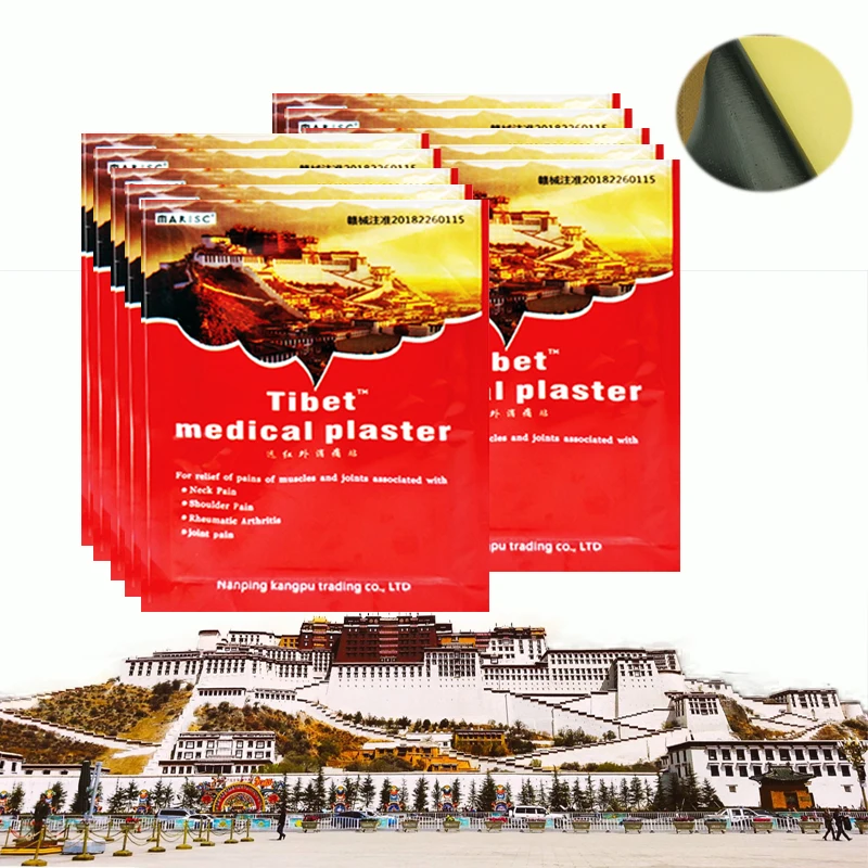 160 шт. Китайский Тибет натуральный из трав медицинская Пластырь от боли