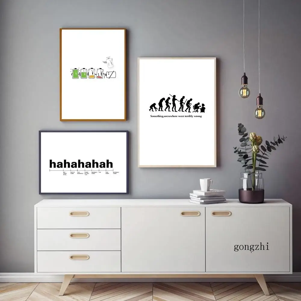 Battery Is Too Low Canvas Poster and Prints Happy Humor Human Evolution Painting Wall Art Nordic Decorative Pictures Home Decor
Battery Is Too Low Canvas Poster and Prints Happy Humor Human Evolution Painting Wall Art Nordic Decorative Pictures Home Decor