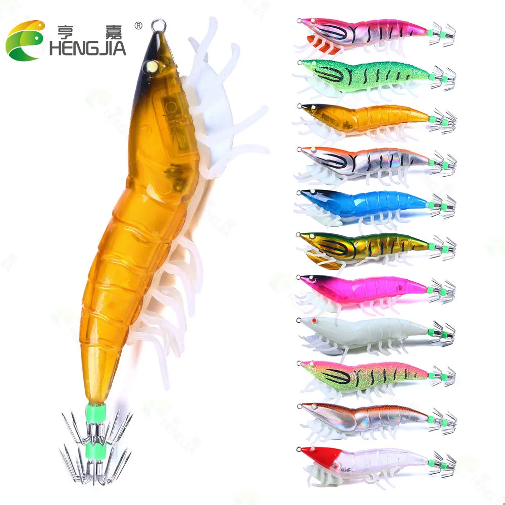 1pcs 12CM 22.4G Luminous Jigs Lure Fishing Shrimp Lure Bait Plastic simulation Octopus Shrimp Bait Squid Shrimp Jig
1pcs 12CM 22.4G Luminous Jigs Lure Fishing Shrimp Lure Bait Plastic simulation Octopus Shrimp Bait Squid Shrimp Jig