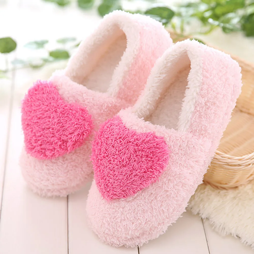 Lovely Home Floor Slipper Ladies Indoor Soft Plush Warm Shoes Women Heart-shaped Indoor Slippers Outsole Cotton-Padded Shoes
Lovely Home Floor Slipper Ladies Indoor Soft Plush Warm Shoes Women Heart-shaped Indoor Slippers Outsole Cotton-Padded Shoes