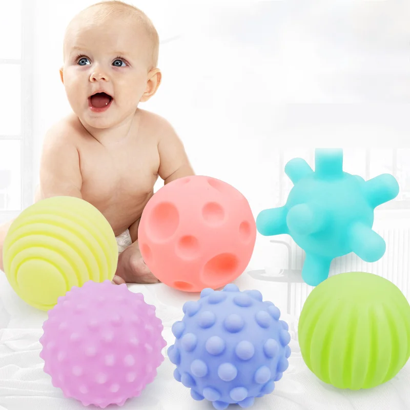 Baby Touch Hand Ball Toys Rubber Textured Touch Ball Sensory Children Soft Stress Ball Toys Bath Hand Toy For Children Training
Baby Touch Hand Ball Toys Rubber Textured Touch Ball Sensory Children Soft Stress Ball Toys Bath Hand Toy For Children Training