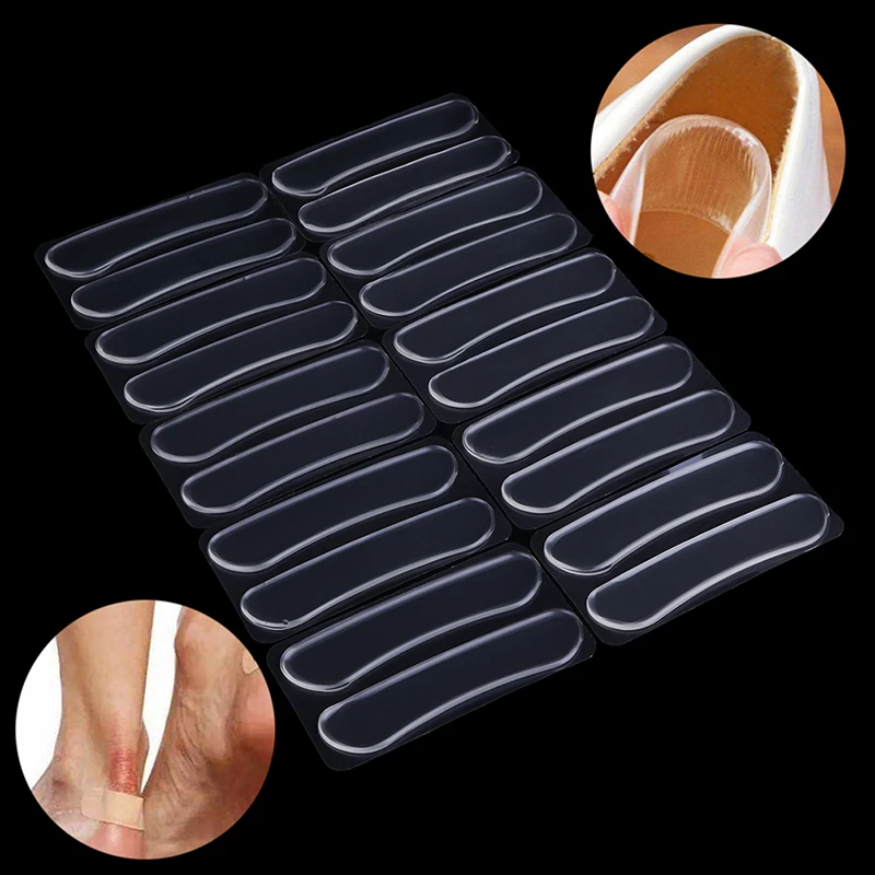 10 Pair Silicone Gel Pads Women Strip Heel Stick Massage Pedicure Foot Care Insoles Inserts For Shoes Liner For Feet Protector
10 Pair Silicone Gel Pads Women Strip Heel Stick Massage Pedicure Foot Care Insoles Inserts For Shoes Liner For Feet Protector