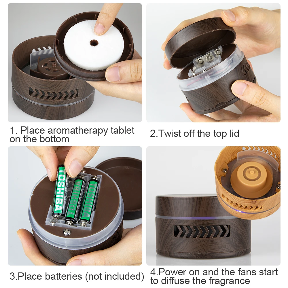 KBAYBO Mini aroma diffuser Aromatherapy Upgraded Air Purifier wood Car Aroma Diffuser Essential Oil Diffuser for car 
KBAYBO Mini aroma diffuser Aromatherapy Upgraded Air Purifier wood Car Aroma Diffuser Essential Oil Diffuser for car