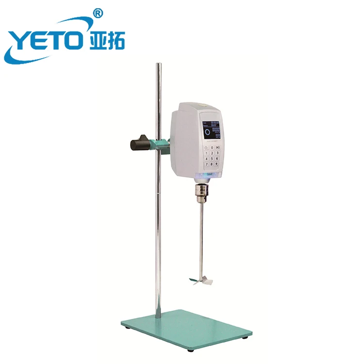 YETO 30L lab high speed mixer laboratory chemical liquid electric overhead stirrer
YETO 30L lab high speed mixer laboratory chemical liquid electric overhead stirrer