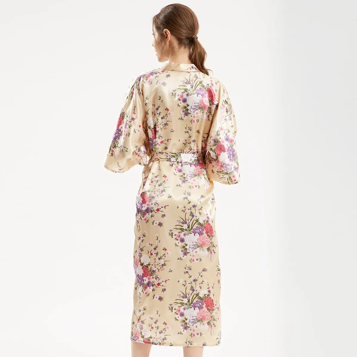 Print Women Sleepwear Bride Bridesmaid Wedding Robe Satin Kimono Robe Homewear Intimate Lingerie Sexy Long Kimono Bathrobe
Print Women Sleepwear Bride Bridesmaid Wedding Robe Satin Kimono Robe Homewear Intimate Lingerie Sexy Long Kimono Bathrobe