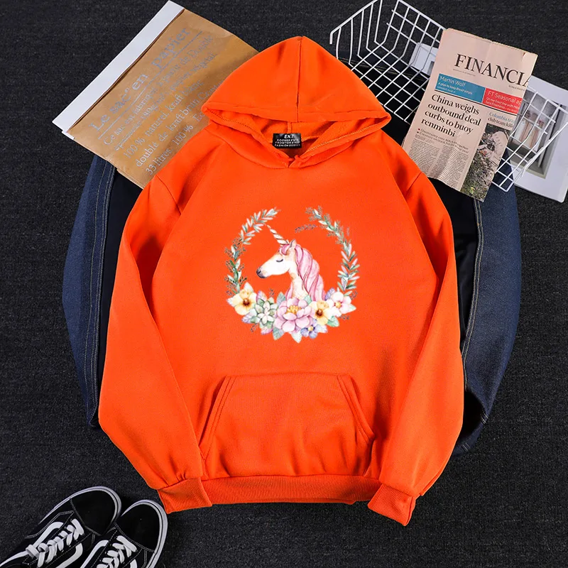 New Loose Candy Colors Harajuku Style Japan Korean Sweatshirt Kawaii Cartoons Garland Unicorn Print Pattern Fleece Women Hoodies
New Loose Candy Colors Harajuku Style Japan Korean Sweatshirt Kawaii Cartoons Garland Unicorn Print Pattern Fleece Women Hoodies