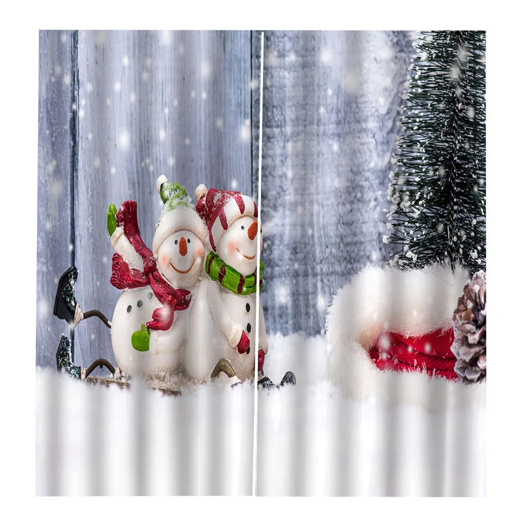 Christmas Shower Curtain, Funny Charlie Waterproof Shower Curtains