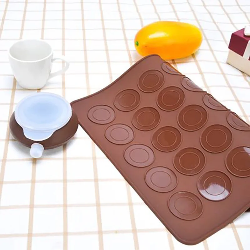 48/30Hole Baking Mat Non-Stick Silicone Pad Sheet Bakeware Pastry Tools Rolling Dough Mat For Cake Macaron Cake Decorating Tools
48/30Hole Baking Mat Non-Stick Silicone Pad Sheet Bakeware Pastry Tools Rolling Dough Mat For Cake Macaron Cake Decorating Tools