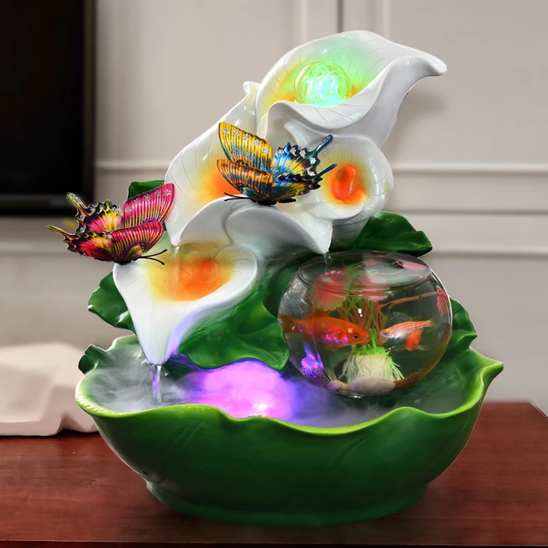 Настольный кулон Calla Lily, циркулирующий водяной фонтан, свадебные подарки, увлажнитель воздуха для аквариума, домашний декор
Настольный кулон Calla Lily, циркулирующий водяной фонтан, свадебные подарки, увлажнитель воздуха для аквариума, домашний декор