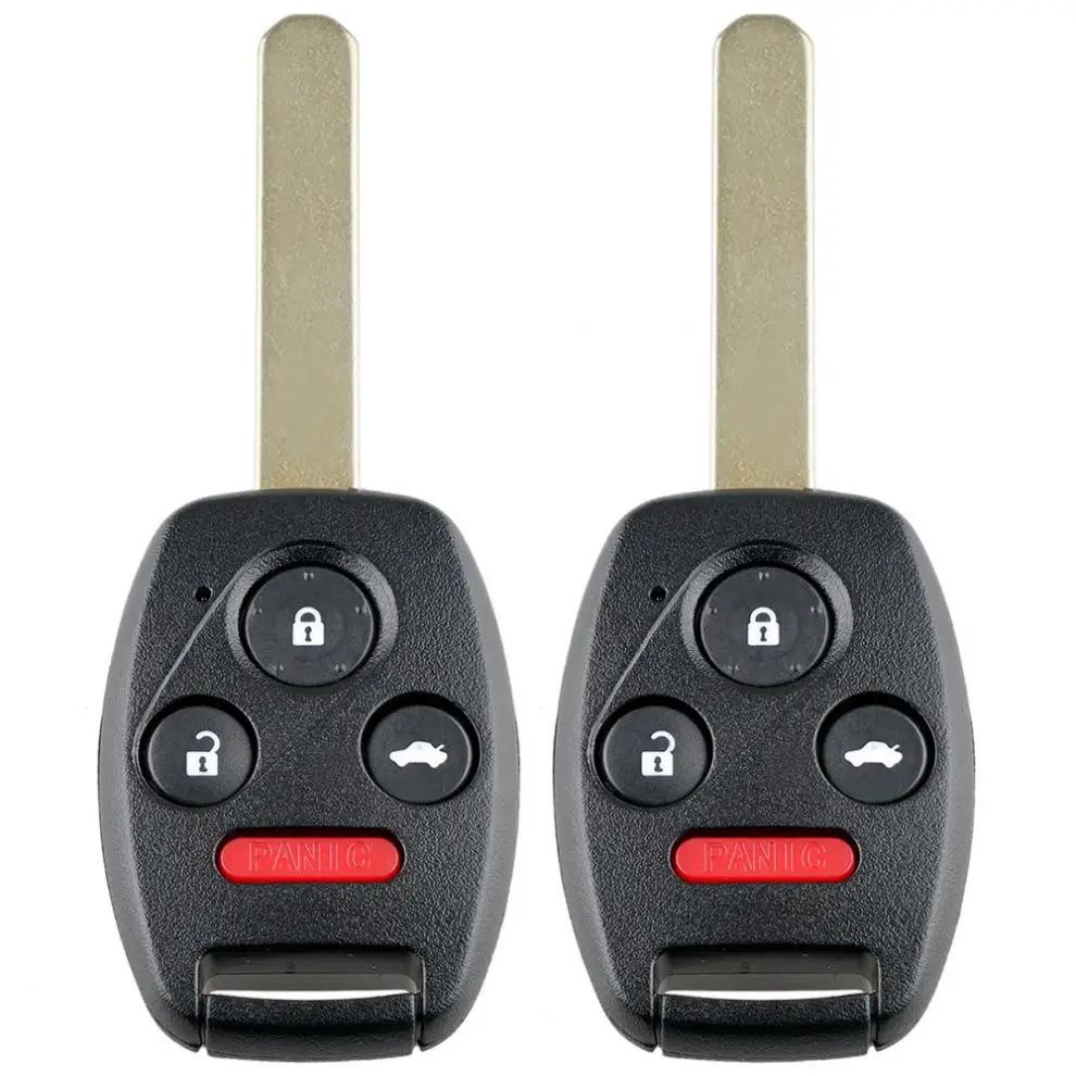 2pcs/lot 3 + 1 Buttons Remote Key Fob with ID46 Chip OUCG8D-380H-A Fit for 2003-2007 Honda Accord
2pcs/lot 3 + 1 Buttons Remote Key Fob with ID46 Chip OUCG8D-380H-A Fit for 2003-2007 Honda Accord