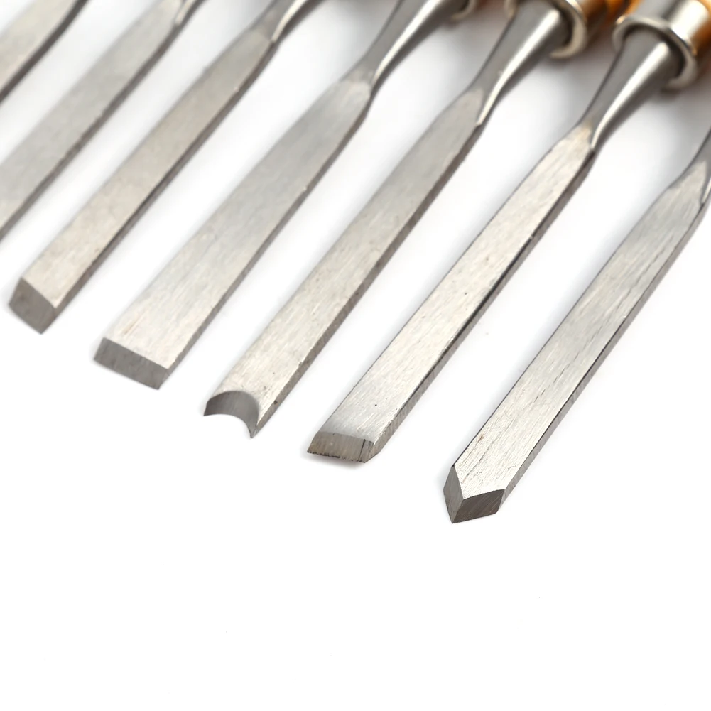 12Pcs/set Professional Manual Wood Carving Hand Chisel Carpenters Woodworking Carving Chisel DIY Detailed Hand Tools
12Pcs/set Professional Manual Wood Carving Hand Chisel Carpenters Woodworking Carving Chisel DIY Detailed Hand Tools