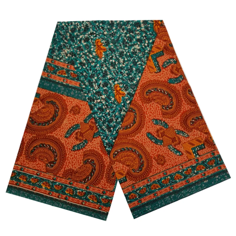 Real African Sewing Material For Dress Nigerian Veritable Wax Ankara Printed Cotton Fabrics By The Meter 100%Breathable VL 251 
Real African Sewing Material For Dress Nigerian Veritable Wax Ankara Printed Cotton Fabrics By The Meter 100%Breathable VL 251