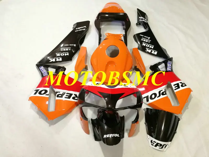 Набор обтекателей мотоцикла для CBR600RR F5 03 04 CBR 600RR 600 RR 2003 2004 ABS серебристый черный