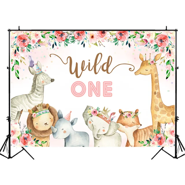 1st Wild One Flowers Newborn Baby Birthday Party Photozone Shoot Photography Backdrop Photo Background
1st Wild One Flowers Newborn Baby Birthday Party Photozone Shoot Photography Backdrop Photo Background
