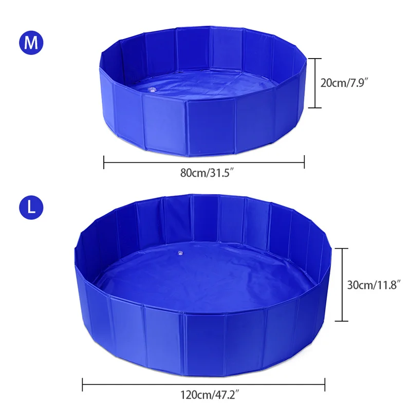 Summer Dog Swimming Pool Tub Bed Foldable Pet Dog Cat Play Swimming Pools PVC Washing Bathing Pond Puppy Kitten Bathtub for Dogs
Summer Dog Swimming Pool Tub Bed Foldable Pet Dog Cat Play Swimming Pools PVC Washing Bathing Pond Puppy Kitten Bathtub for Dogs