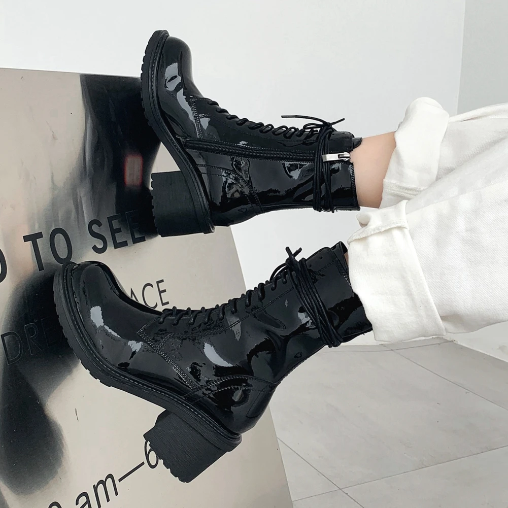 Sarairis 2020 Fashion New Top Leather Boots Woman Shoes Side Zipper Chunky Heels Non-Slip British Style Chelsea Boots Leather
Sarairis 2020 Fashion New Top Leather Boots Woman Shoes Side Zipper Chunky Heels Non-Slip British Style Chelsea Boots Leather