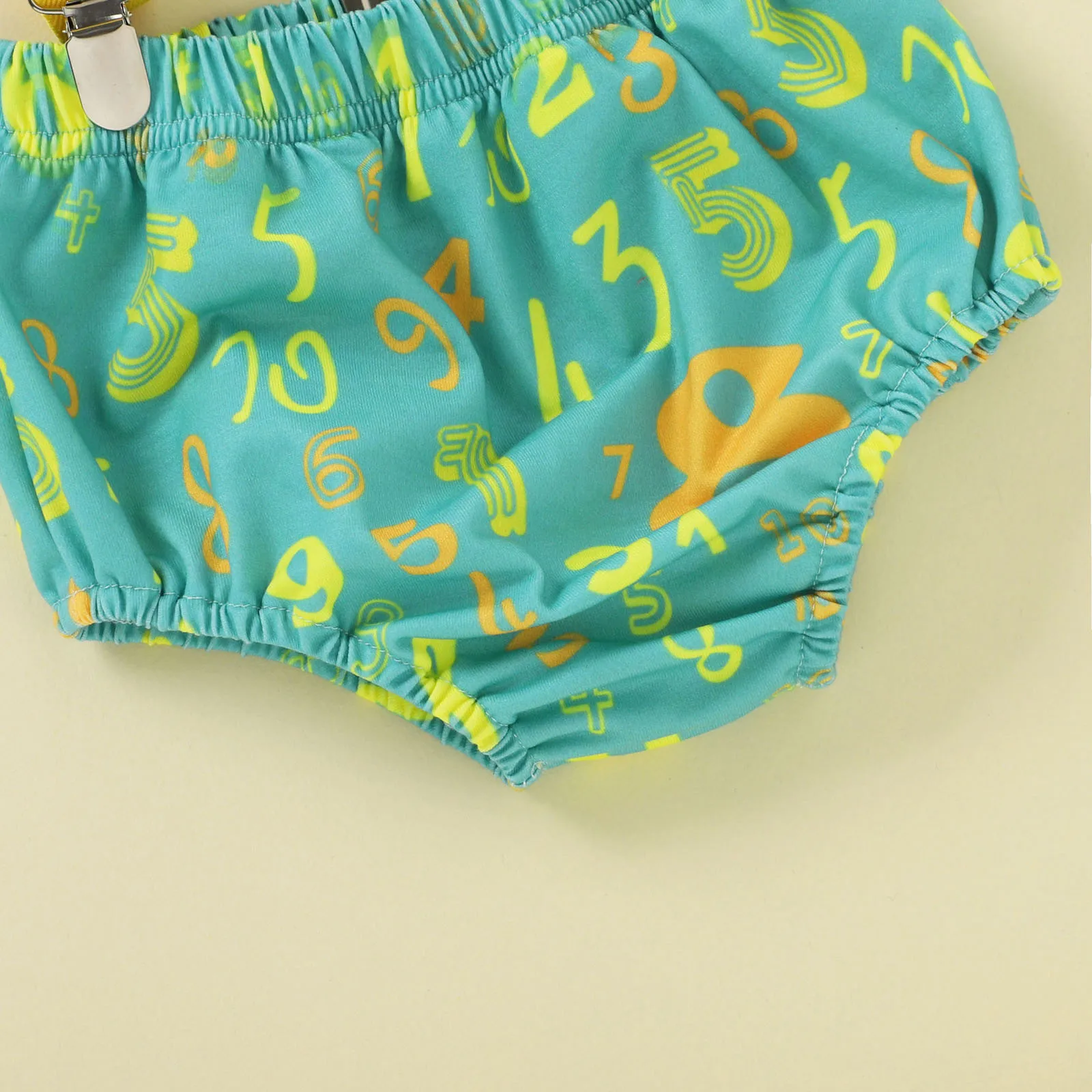Boy Outfits Newborn Baby Boys Girls Clothes Summer Short Sleeve Digital Print Baby Romper Suspender Shorts Birthday Outfits Set 
Boy Outfits Newborn Baby Boys Girls Clothes Summer Short Sleeve Digital Print Baby Romper Suspender Shorts Birthday Outfits Set