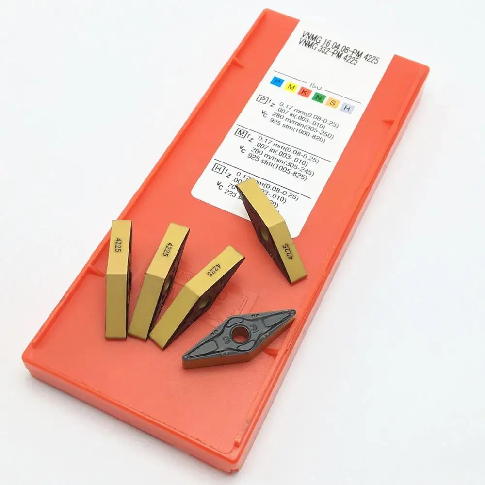 Cutting Tool VNMG160408 PM 4225 Carbide Cylindrical Turning Tool CNC VNMG 160408 High Quality Metal Lathe Tool
Cutting Tool VNMG160408 PM 4225 Carbide Cylindrical Turning Tool CNC VNMG 160408 High Quality Metal Lathe Tool