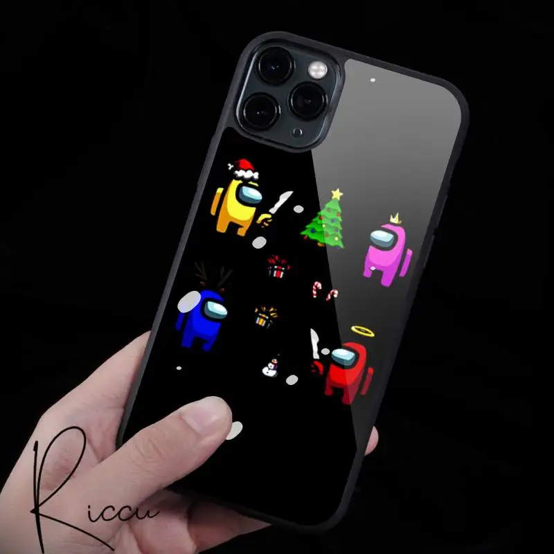 Christmas Hot Game Among Us Phone Case Rubber for iPhone 12 11 Pro Max XS 8 7 6 6S Plus X 5S SE 2020 XR 12Mini case
Christmas Hot Game Among Us Phone Case Rubber for iPhone 12 11 Pro Max XS 8 7 6 6S Plus X 5S SE 2020 XR 12Mini case