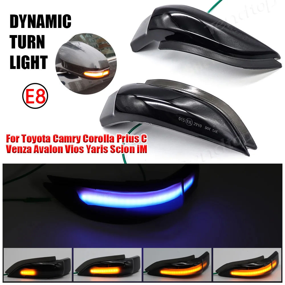 Динамические указатели поворота для Toyota Corolla Camry Prius Vios CHR Yaris Venza Avalon Altis Blinker, индикатор Заднего бокового зеркала
Динамические указатели поворота для Toyota Corolla Camry Prius Vios CHR Yaris Venza Avalon Altis Blinker, индикатор Заднего бокового зеркала
