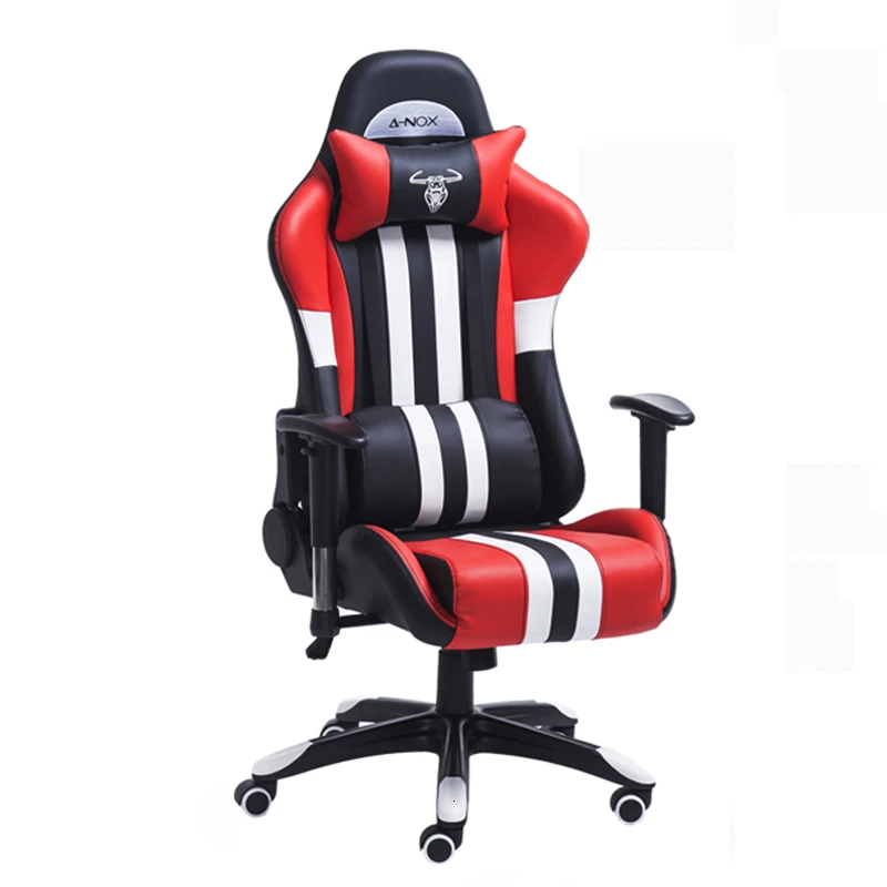 Luxury Quality A-NOX Gamer Chaise Office Chair Armrest Footrest Computer Cadeira Can Lie Steel Rotate Ergonomics Furniture