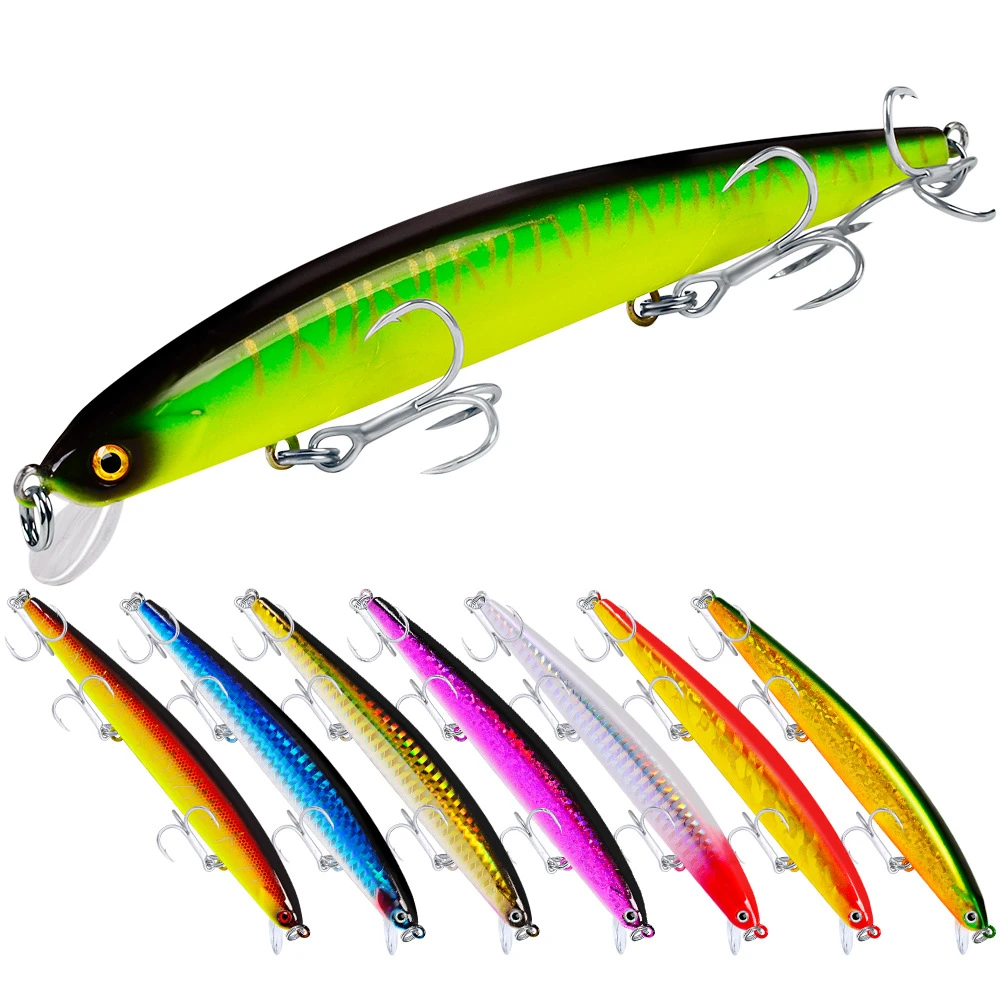 1PCS 12.5cm/ 15.5g Minnow Fishing Lures Wobbler Hard Baits Crankbaits ABS Artificial Lure for Bass Pike Fishing Tackle
1PCS 12.5cm/ 15.5g Minnow Fishing Lures Wobbler Hard Baits Crankbaits ABS Artificial Lure for Bass Pike Fishing Tackle