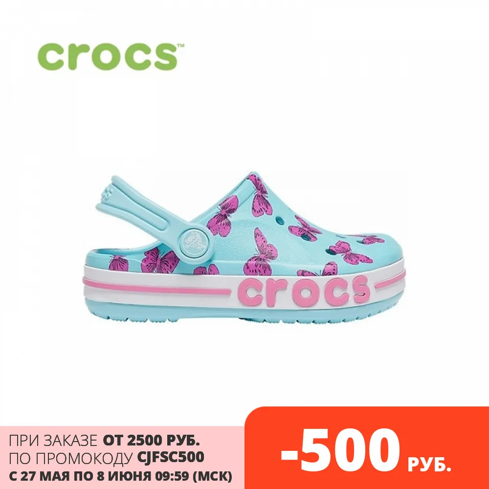 CROCS Bayaband Seasonal Printed Cg K KIDS|Мюли и сабо| |