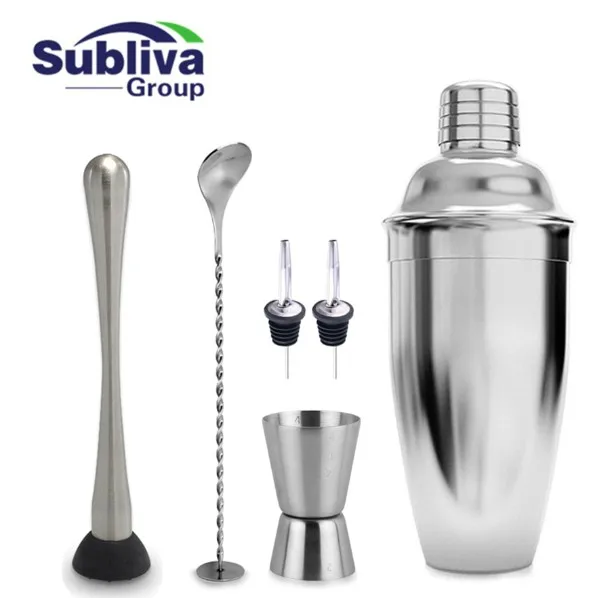 6pcs/set Stainless Steel Liquor Red Wine Cocktail Shaker Bar Wine Mixer Set Bartender Cocktail Hand Shaker Tool Kit
6pcs/set Stainless Steel Liquor Red Wine Cocktail Shaker Bar Wine Mixer Set Bartender Cocktail Hand Shaker Tool Kit