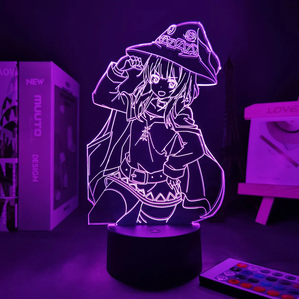 3d Светодиодная настольная лампа аниме KonoSuba Megumin светильник для комнаты украшение подарок для малыша Манга KonoSuba неоновая вывеска для дома ак...
3d Светодиодная настольная лампа аниме KonoSuba Megumin светильник для комнаты украшение подарок для малыша Манга KonoSuba неоновая вывеска для дома ак...