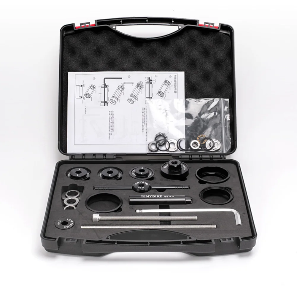 1 Set Perfeclan Bicycle Bearing Press Fit Tool Bottom Bracket Kit & Clean Towel For Press-in BB R92/T86 6805 (25X37X7) Palin
1 Set Perfeclan Bicycle Bearing Press Fit Tool Bottom Bracket Kit & Clean Towel For Press-in BB R92/T86 6805 (25X37X7) Palin