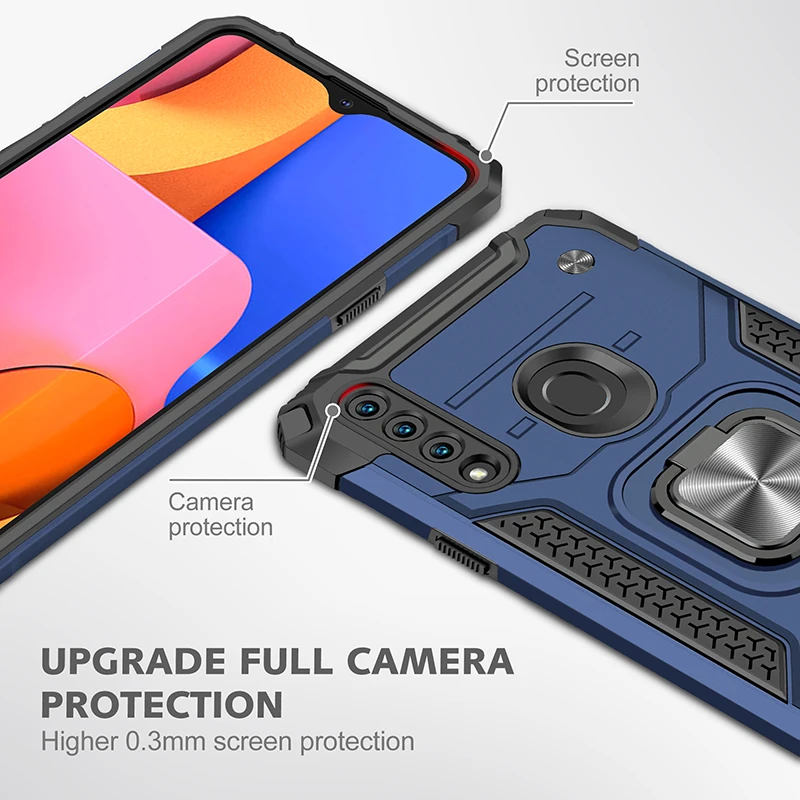 Lens Protection Phone Case For Samsung Galaxy A20S Armor Ring Stand Car Holder Shockproof Cover Coque
Lens Protection Phone Case For Samsung Galaxy A20S Armor Ring Stand Car Holder Shockproof Cover Coque