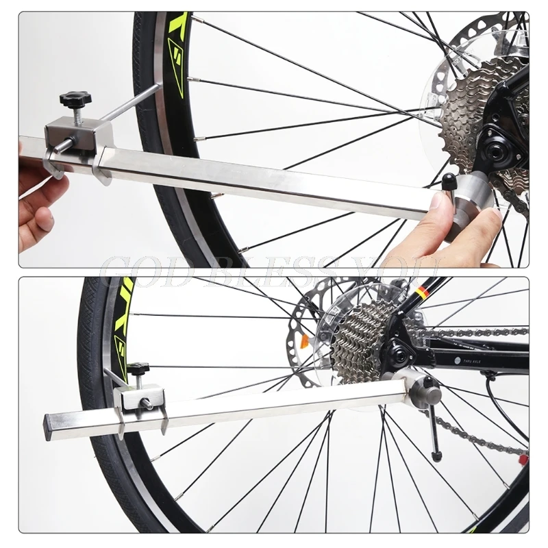 Professional Bicycle Derailleur Hanger Alignment Gauge Tool Measure Straighten Dropout MTB Mountain Road Bike Repair Tool
Professional Bicycle Derailleur Hanger Alignment Gauge Tool Measure Straighten Dropout MTB Mountain Road Bike Repair Tool