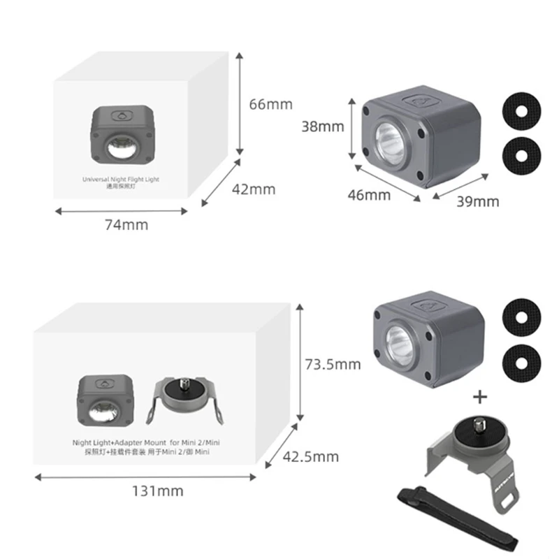 LED Lights Night Flight Searchlight Type-C Charger For-DJI Mavic Mini 2 Mavic Air 2 Mavic 2 PRO/Zoom Drone Accessory
LED Lights Night Flight Searchlight Type-C Charger For-DJI Mavic Mini 2 Mavic Air 2 Mavic 2 PRO/Zoom Drone Accessory
