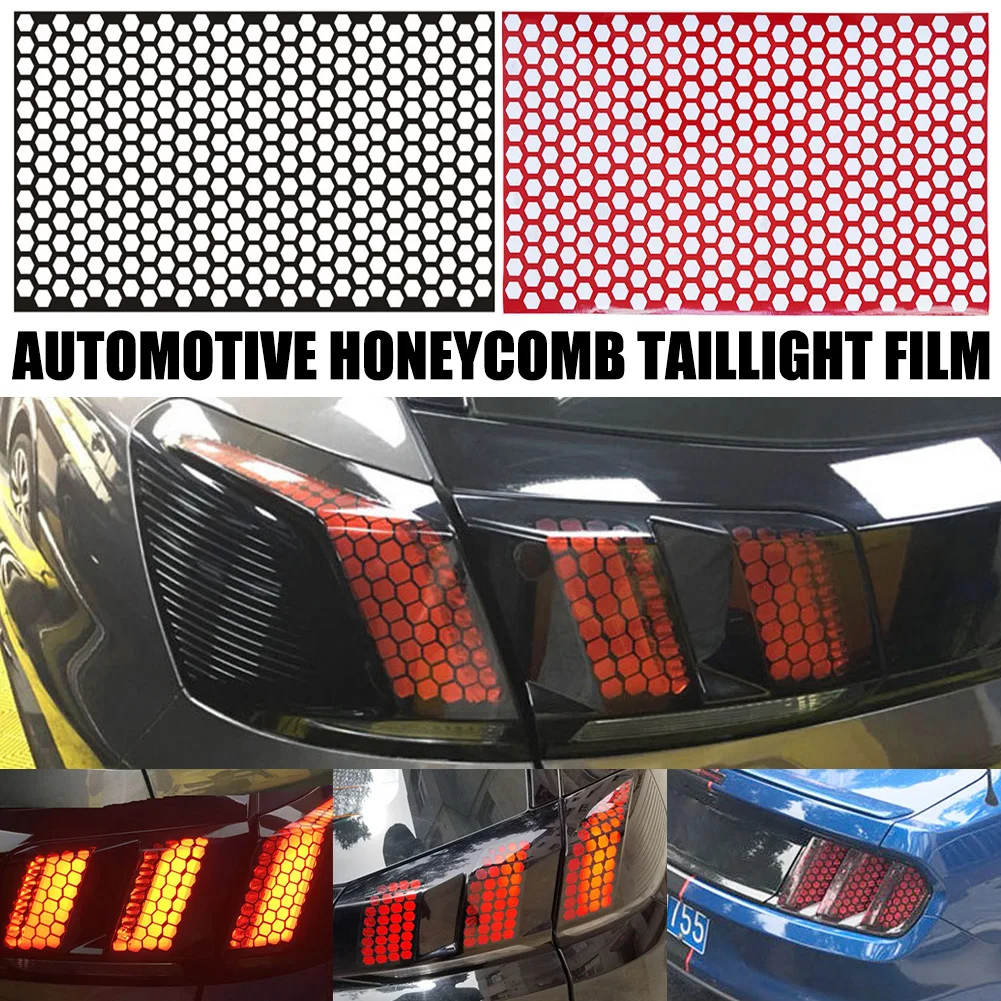 2pcs Car Taillight Honeycomb Sticker PVC Decals Sticker Rear Light Decoration Carbon Fiber Self Adhesive Car Sticker Support CSV
2pcs Car Taillight Honeycomb Sticker PVC Decals Sticker Rear Light Decoration Carbon Fiber Self Adhesive Car Sticker Support CSV