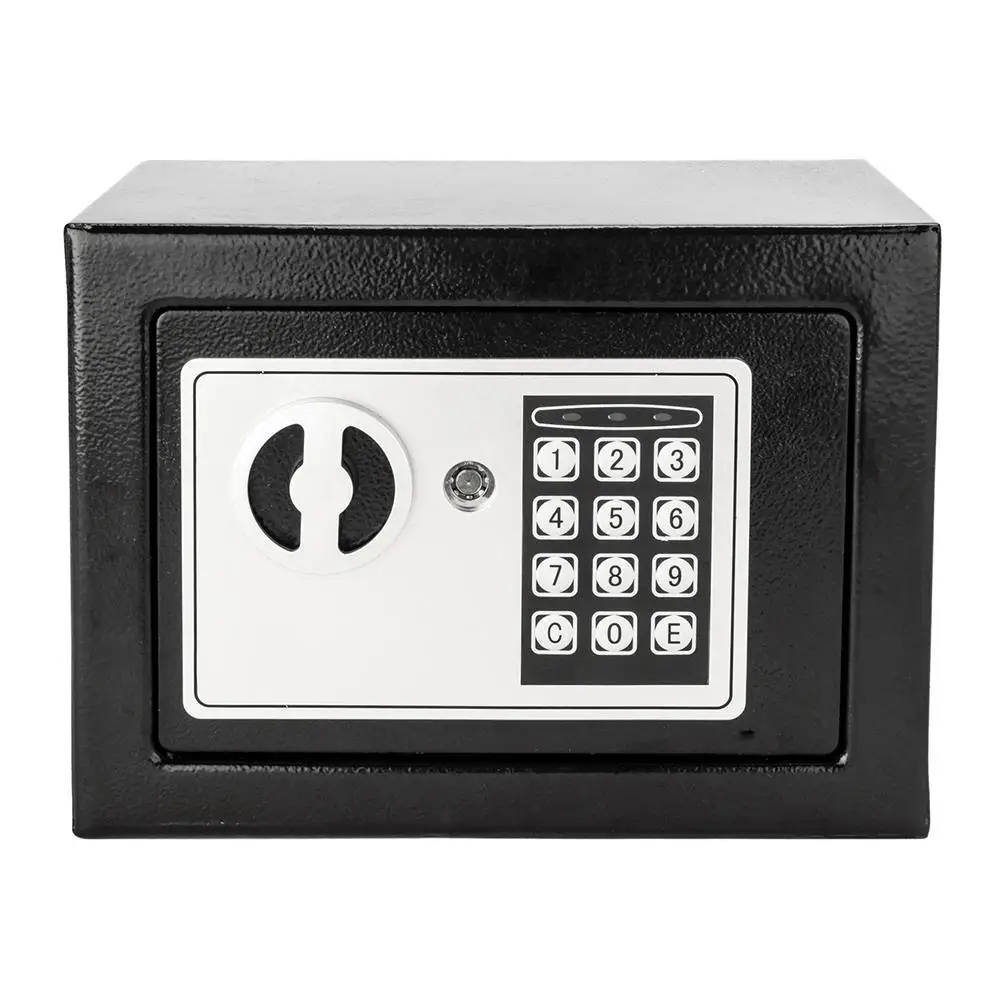 Home Use Electronic Password Steel Plate Safe Box Black Security Secret Box Cash Money Box Security Lock Lockable House Decor
Home Use Electronic Password Steel Plate Safe Box Black Security Secret Box Cash Money Box Security Lock Lockable House Decor