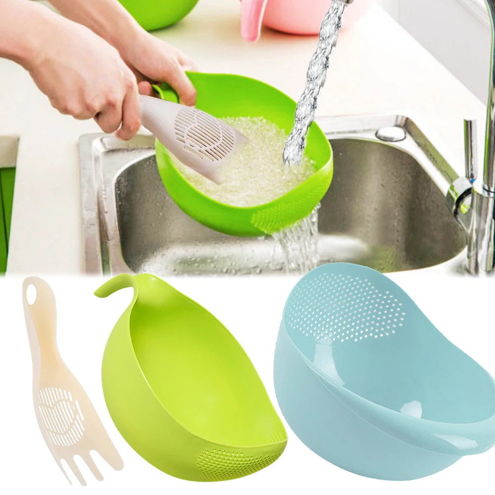 Rice Sieve Plastic Colander Sieve Rice Washing Filter Strainer Basket Kitchen Tools Food Beans Sieve Fruit Bowl Drainer Cleaning
Rice Sieve Plastic Colander Sieve Rice Washing Filter Strainer Basket Kitchen Tools Food Beans Sieve Fruit Bowl Drainer Cleaning
