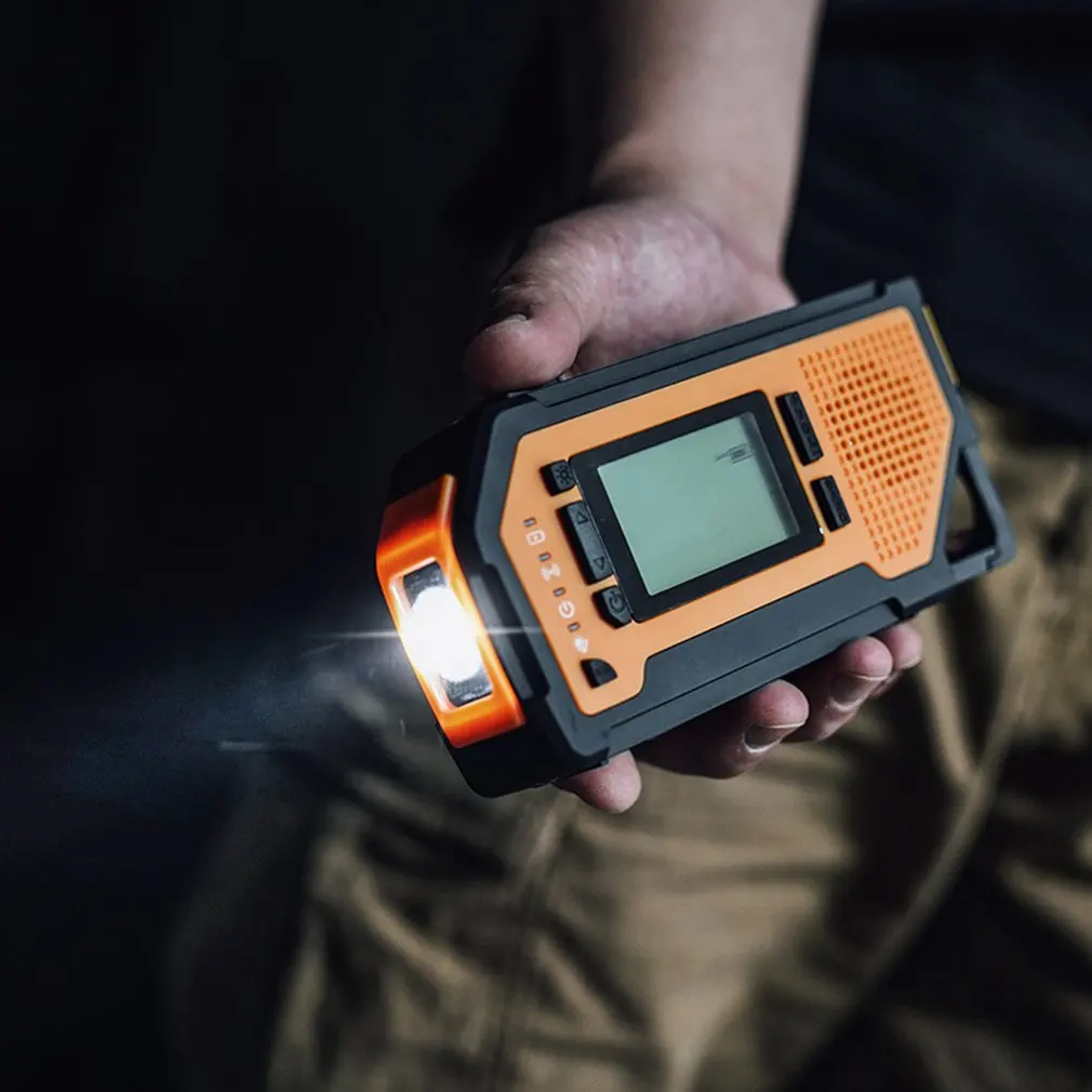 2021 Multifunctional Hand radio Solar Crank Dynamo Powered AM/FM/NOAA Weather Radio Use Emergency LCD Flashlight and Power Bank
2021 Multifunctional Hand radio Solar Crank Dynamo Powered AM/FM/NOAA Weather Radio Use Emergency LCD Flashlight and Power Bank