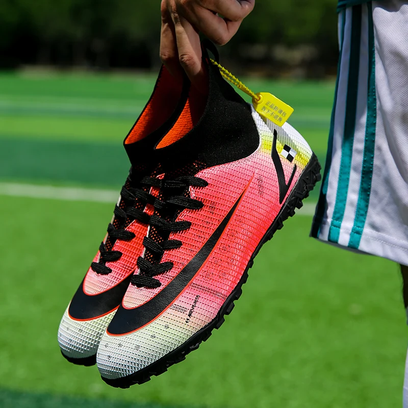 Men Large Size FG/TF Soccer Shoes Football Cleats Soccer Ankle Boots Teenager Training Sneakers Kids Indoor Sports Shoes Unisex
Men Large Size FG/TF Soccer Shoes Football Cleats Soccer Ankle Boots Teenager Training Sneakers Kids Indoor Sports Shoes Unisex