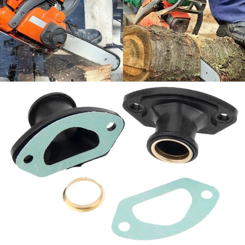 2 Sets Chainsaw Parts Exhaust Intake Manifold With Ring & Gasket For 45CC/4500 52CC/5200 58CC/5800 Chinese Chainsaw Parts LX0D
2 Sets Chainsaw Parts Exhaust Intake Manifold With Ring & Gasket For 45CC/4500 52CC/5200 58CC/5800 Chinese Chainsaw Parts LX0D