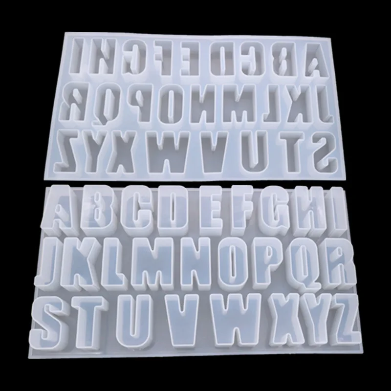 Large Capital Letter Mold Mirror Silicone Mold for DIY Craft Epoxy Uv Keychain Jewelry Decoration Handmade Tools for Resin
Large Capital Letter Mold Mirror Silicone Mold for DIY Craft Epoxy Uv Keychain Jewelry Decoration Handmade Tools for Resin
