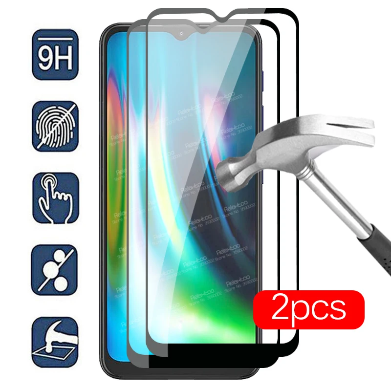 2 шт. Защитное стекло для moto g9 play экрана motorola g 9 g9play 6 5 '' защитная пленка tremp |