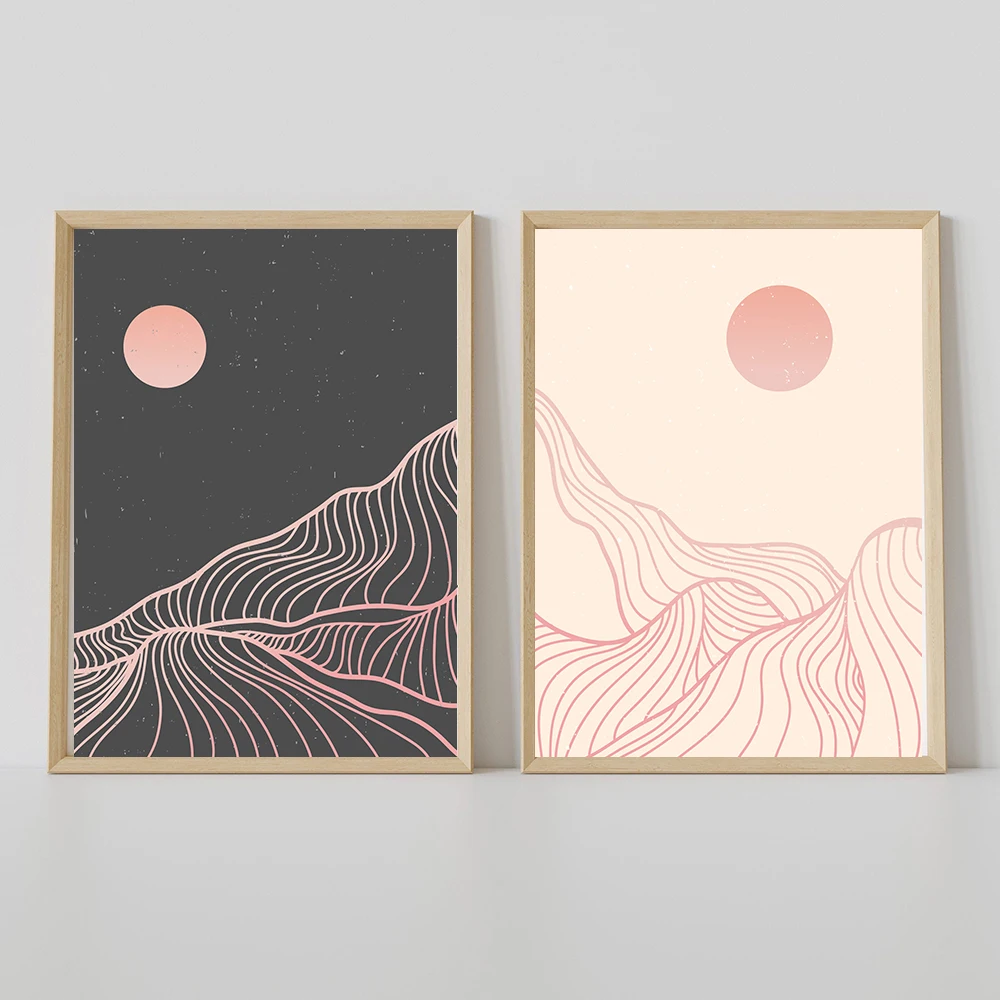 Abstract Sunset Dusk Red Line Mountain Wall Art Poster Landscape Canvas Painting Print Picture for Living Room Home Decoration
Abstract Sunset Dusk Red Line Mountain Wall Art Poster Landscape Canvas Painting Print Picture for Living Room Home Decoration