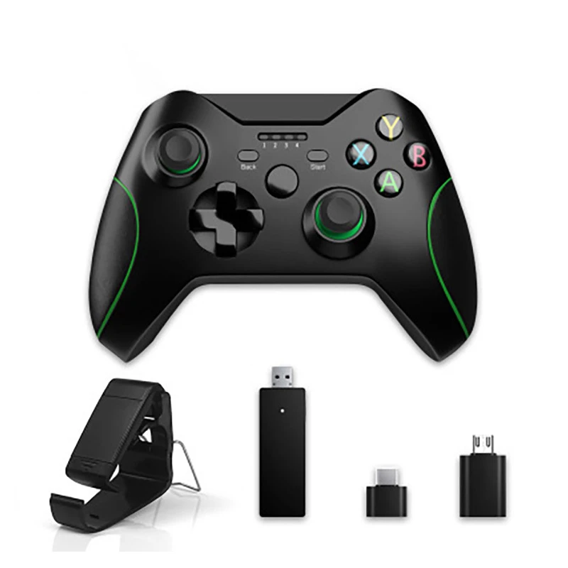 Беспроводной игровой контроллер 2,4G, джойстик для Xbox One, контроллер для PS3/Android, геймпад для смартфона, для Win PC 7/8/10, геймпады
Беспроводной игровой контроллер 2,4G, джойстик для Xbox One, контроллер для PS3/Android, геймпад для смартфона, для Win PC 7/8/10, геймпады