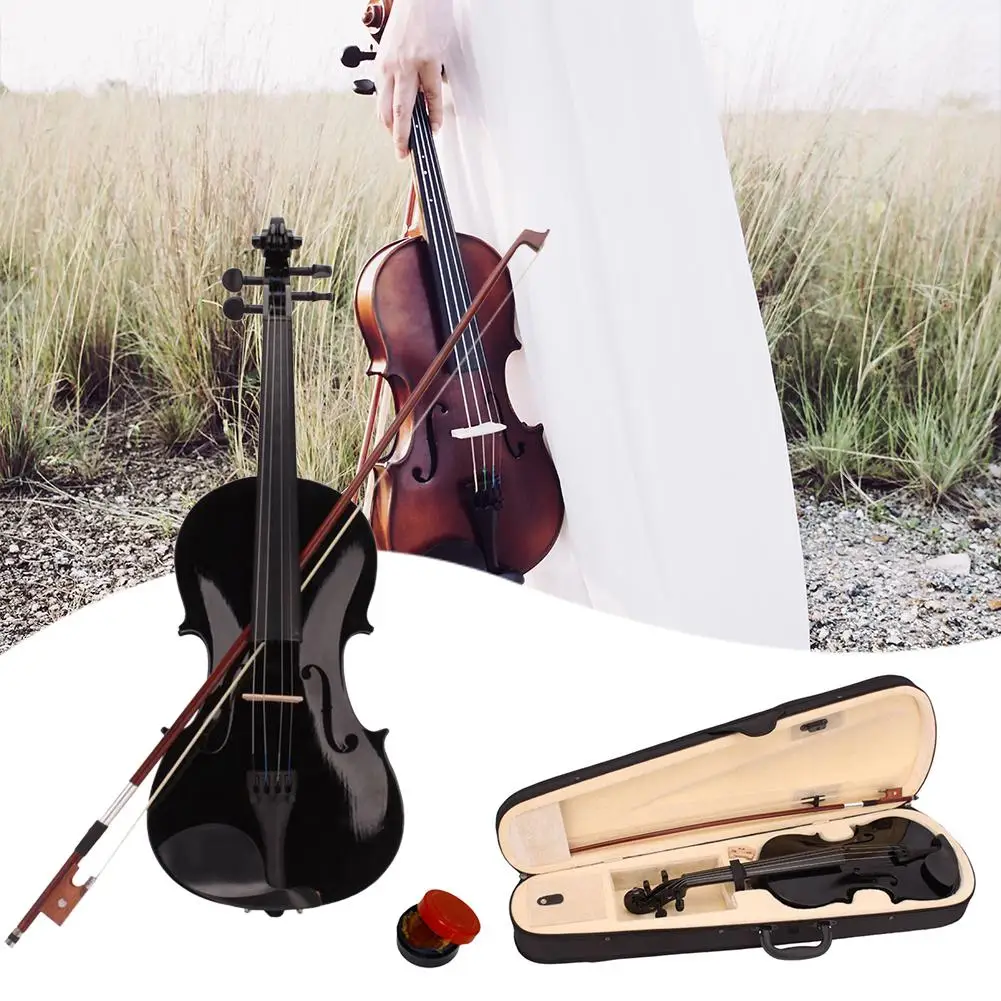 4/4 Acoustic Violin Case with Bow Rosin Set for Strings Instrument Tackles Acoustic Fiddle for Music Lover Beginner
4/4 Acoustic Violin Case with Bow Rosin Set for Strings Instrument Tackles Acoustic Fiddle for Music Lover Beginner